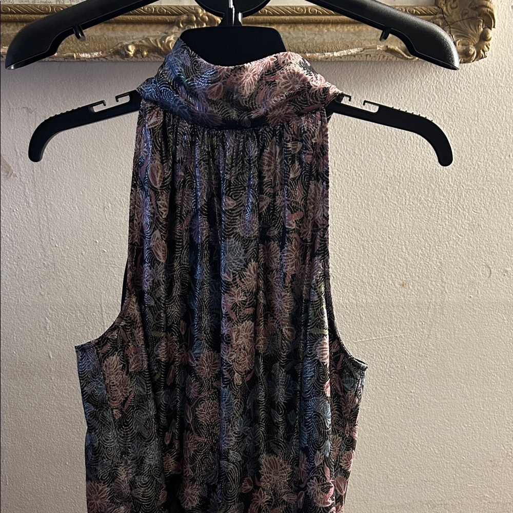 J.Crew collection… Floral Sleeveless Top - Pink and Blue